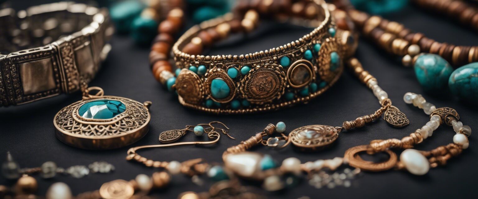 Boho jewelry collection