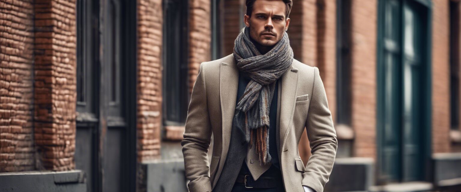 Layered outerwear style