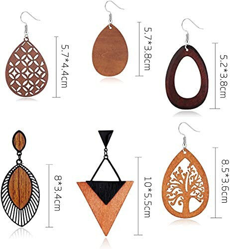 YADOCA Wooden Earrings